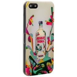 Чехол-накладка UV-print для iPhone SE/ 5S/ 5 пластик (бренды) тип 54
