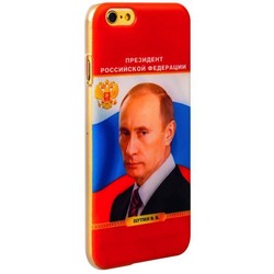 Чехол-накладка UV-print для iPhone 6s/ 6 (4.7) пластик (тренд) Владимир Путин тип 3