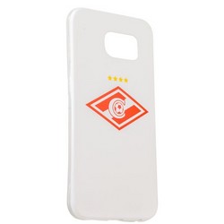Чехол-накладка UV-print для Samsung GALAXY S6 SM-G920F силикон (спорт) ФК Спартак тип 3