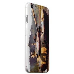 Чехол-накладка UV-print для iPhone 6s/ 6 (4.7) пластик (танки) Т-14 Армта тип 002