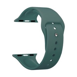 Ремешок силиконовый Deppa Band Silicone D-47126 для Apple Watch 40мм/ 38мм Зеленый