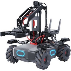 Автономный робот манипулятор с колесами всенаправленного движения DJI Robomaster EP