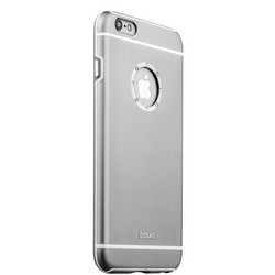 Накладка металлическая iBacks Ares Armour Love Aluminum Case with Crystal Diamond для iPhone 6s Plus (5.5) - (ip60292) Gray