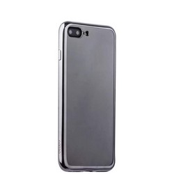 Чехол-накладка силикон Deppa Gel Plus Case D-85260 для iPhone 8 Plus/ 7 Plus (5.5) 0.9мм Графитовый глянцевый борт