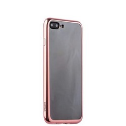 Чехол-накладка силикон Deppa Gel Plus Case D-85262 для iPhone 8 Plus/ 7 Plus (5.5) 0.9мм Розовое золото глянцевый борт