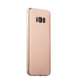 Чехол-накладка силиконовый J-case Shiny Glazed Series 0.5mm для Samsung GALAXY S8+ SM-G955 Jet Gold Золотистый