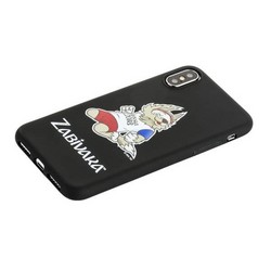 Чехол-накладка TPU Deppa D-103948 ЧМ по футболу FIFA™ Zabivaka 3 для iPhone XS/ X (5.8")