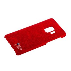 Чехол-накладка PC Deppa D-104726 ЧМ по футболу FIFA™ Official Pattern для Samsung GALAXY S9 SM-G960F Красный