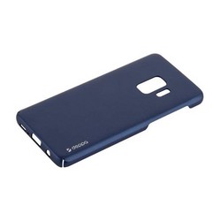 Чехол-накладка пластик Soft touch Deppa Air Case D-83339 для Samsung GALAXY S9 SM-G960F 1мм Синий