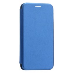 Чехол-книжка кожаный Innovation Case для iPhone XS/ X (5.8") Синий