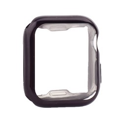 Чехол силиконовый TPU&защита экрана 360° COTECi для Apple Watch Series 5/ 4 (CS7059-BK) 40мм Черный