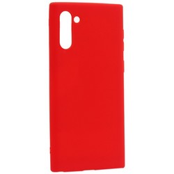 Чехол-накладка силикон Deppa Gel Color Case D-87334 для Samsung GALAXY Note 10 (2019) 0.8мм Красный
