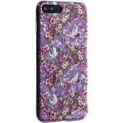 Чехол-накладка пластиковый MItrifON для iPhone 8 Plus/ 7 Plus (5.5") с силиконовыми бортами Розовый вид №1