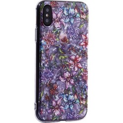 Чехол-накладка пластиковый MItrifON для iPhone XS/ X (5.8") с силиконовыми бортами Розовый вид №6