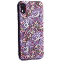 Чехол-накладка пластиковый MItrifON для iPhone XR (6.1") с силиконовыми бортами Розовый вид №1