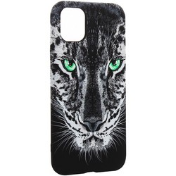 Чехол-накладка силикон MItriFON для iPhone 14 Pro (6.1&quot;) 0.8мм с флуоресцентным рисунком &quot;Мопсы&quot;