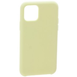 Накладка силиконовая MItrifON для iPhone 11 Pro (5.8") без логотипа Lemon cream Лимонный крем №51