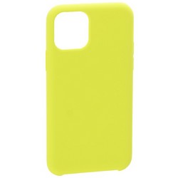 Накладка силиконовая MItrifON для iPhone 11 Pro (5.8") без логотипа Limon Лимонный №32