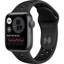 Apple Watch Nike SE 40mm Space Gray Aluminum Case with Anthracite/Black Nike Sport Band