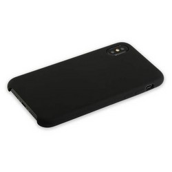 Накладка силиконовая MItrifON для iPhone XS/ X (5.8") без логотипа Black Черный №18