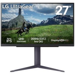 LG UltraGear 27GS85Q-B 27" Black 1ms HDMI, DisplayPort