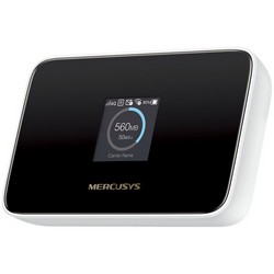 Модем Mercusys MT115 4G/LTE Wi-Fi 802.11n Wi-Fi 287Мбит/с, 4G LTE 150Мбит/с, UL 50Мбит/с, 2,4 ГГц чёрный