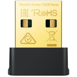 Беспроводной USB адаптер TP-Link Archer T2UB Nano 802.11ac 200+433Mbps Bluetooth
