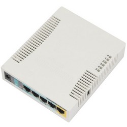 Беспроводной маршрутизатор MikroTik RB951Ui-2HnD 802.11n 300Mbps 5xLAN