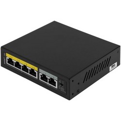 Коммутатор Netis P106C (L2) 6x100Мбит/с 4PoE+60W неуправляемый