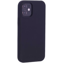 Чехол-накладка силиконовый TOTU Outstanding Series Silicone Case для iPhone 12 mini 2020 г. (5.4") Черный