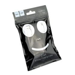 USB дата-кабель Hoco X13 Easy charged Lightning (1.0м) White