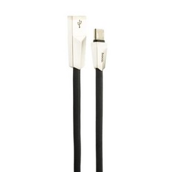 USB дата-кабель Hoco X4 Zinc Alloy rhombus Type-C (1.0м) Черный