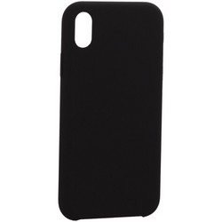 Накладка силиконовая MItrifON для iPhone XR (6.1") без логотипа Black Черный №18