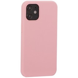 Накладка силиконовая MItrifON для iPhone 12 mini (5.4") без логотипа Pink Розовый №6