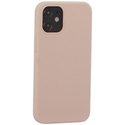 Накладка силиконовая MItrifON для iPhone 12 mini (5.4") без логотипа Pink sand Розовый песок №19