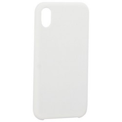 Накладка силиконовая MItrifON для iPhone XR (6.1") без логотипа White Белый №9