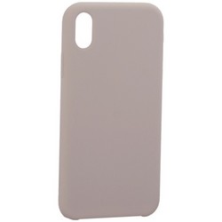 Накладка силиконовая MItrifON для iPhone XR (6.1&quot;) без логотипа Lavender Лавандовый №7