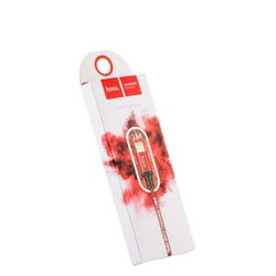 USB дата-кабель Hoco X14 Times speed Lightning (1.0 м) Красный