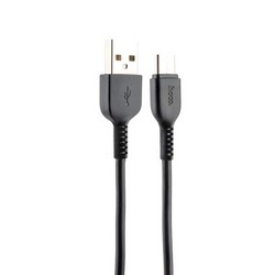 USB дата-кабель Hoco X20 Flash Type-C (1.0 м) Черный