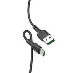 USB дата-кабель Hoco X33 Charging data cable for Type-C (1.0м) (5.0A) Черный