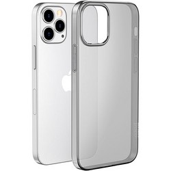 Чехол силиконовый Hoco Light Series для iPhone 12 Pro Max (6.7") Дымчатый