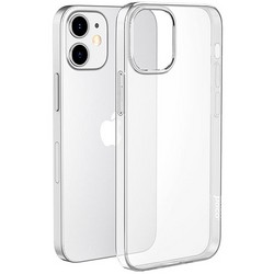 Чехол силиконовый Hoco Light Series для iPhone 12 mini (5.4") Прозрачный