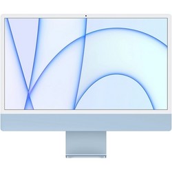 Apple iMac 24" Retina 4,5K 2021 MJV93 (M1, 8C CPU, 7C GPU, 8Gb, 256Gb SSD, синий)