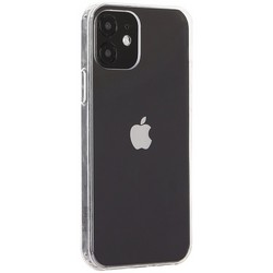 Чехол-накладка пластиковая KZDOO Guardian для Iphone 12/12 Pro (6.1") с силиконовым бортом Прозрачный