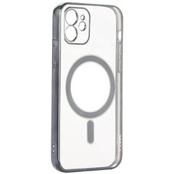 Чехол-накладка силиконовая J-case Magsafe Series для iPhone 12 (6.1") Зеленый