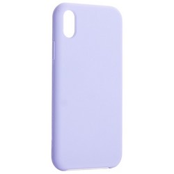 Накладка силиконовая MItrifON для iPhone XR (6.1") без логотипа Lilac Сиреневый №41