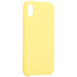 Накладка силиконовая MItrifON для iPhone XR (6.1") без логотипа Yellow Желтый №55