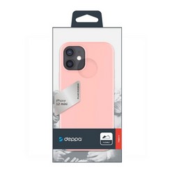 Чехол-накладка силикон Deppa Gel Color Case D-87764 для iPhone 12 mini (5.4") 1.0мм Розовый