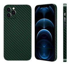 Чехол-накладка карбоновая K-Doo Air Carbon 0.45мм для Iphone 13 Pro (6.1") Зеленая