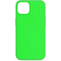 Накладка силиконовая MItrifON для iPhone 13 Pro (6.1") без логотипа Green Салатовый №31